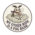 MY OTHER RIDE IS A FOG BANK