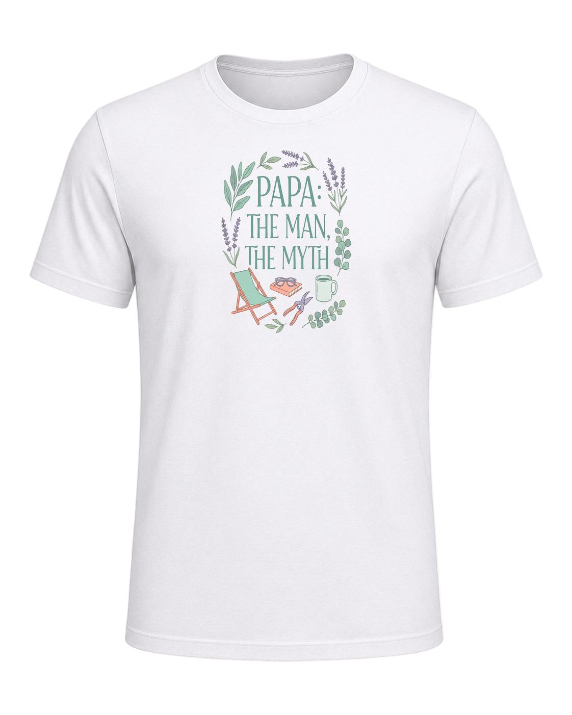 PAPA: THE MAN, THE MYTH — White