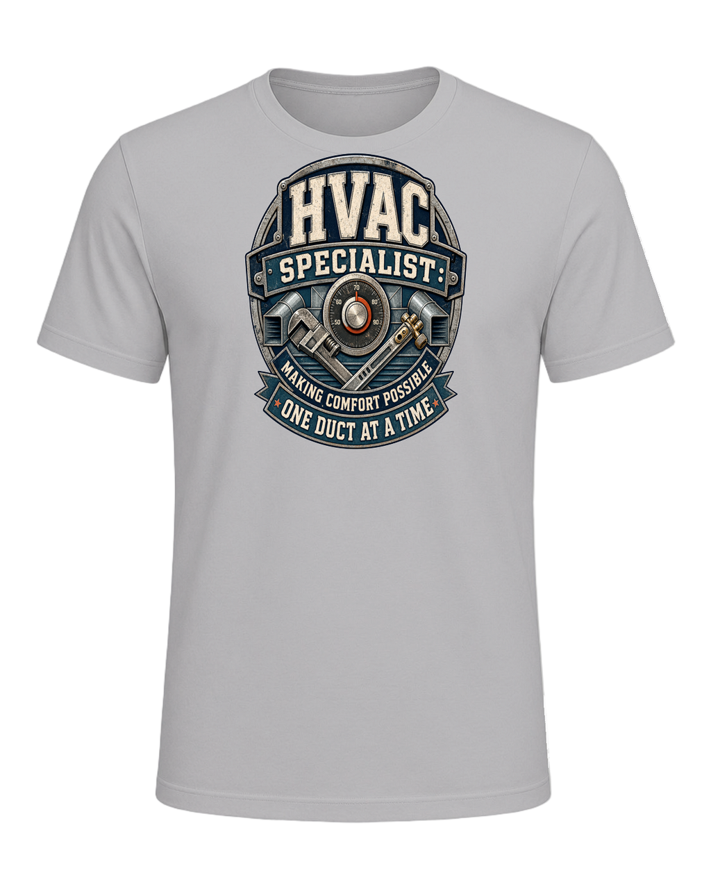 HVAC Technician — Athletic Heather