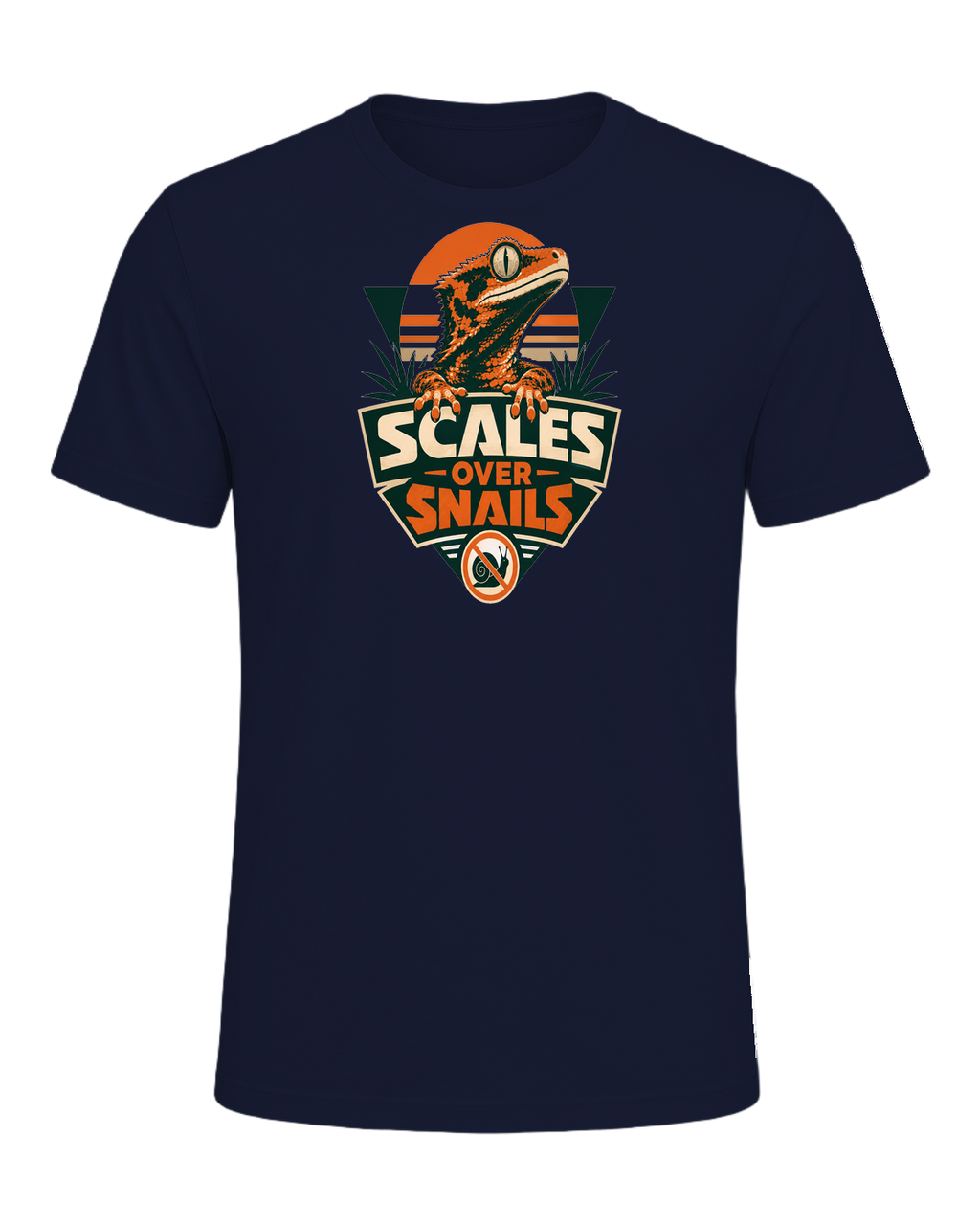 Scales Over Snails — Navy