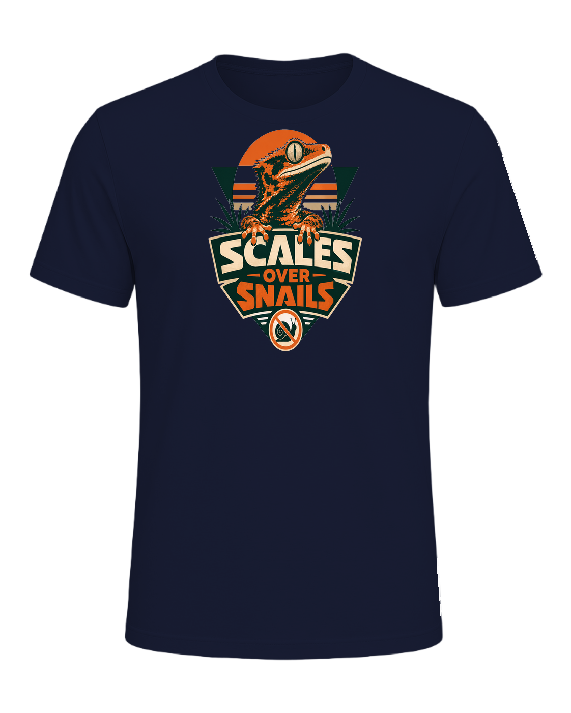 Scales Over Snails — Navy