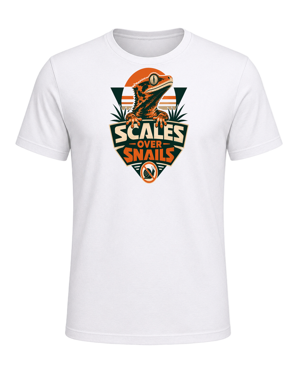 Scales Over Snails — White