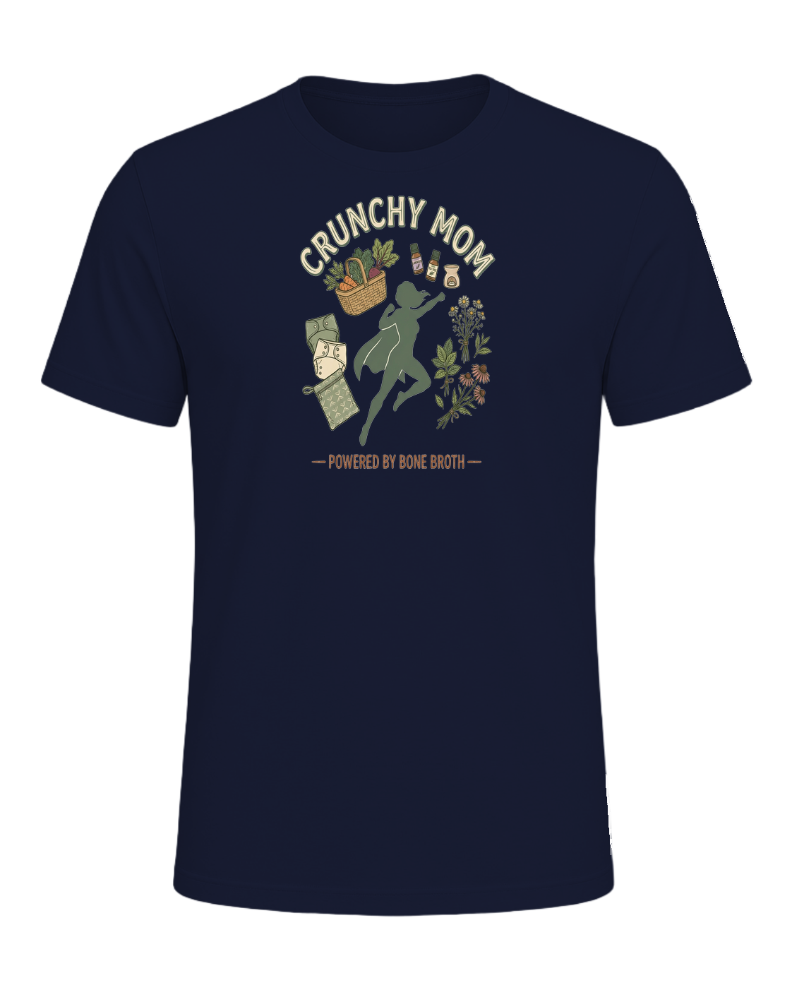 Crunchy Mom — Navy
