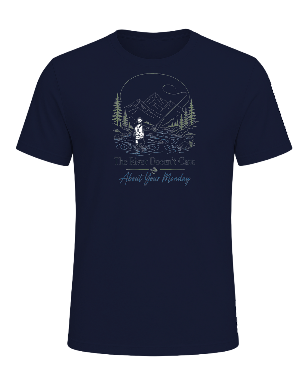Fly Fishing — Navy