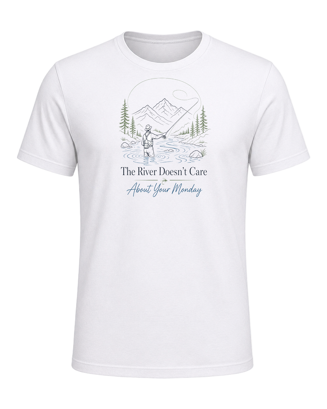 Fly Fishing — White