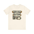 Nurse Gift T-Shirt — Held Together with Coffee and Coban — t-shirt design by Hank