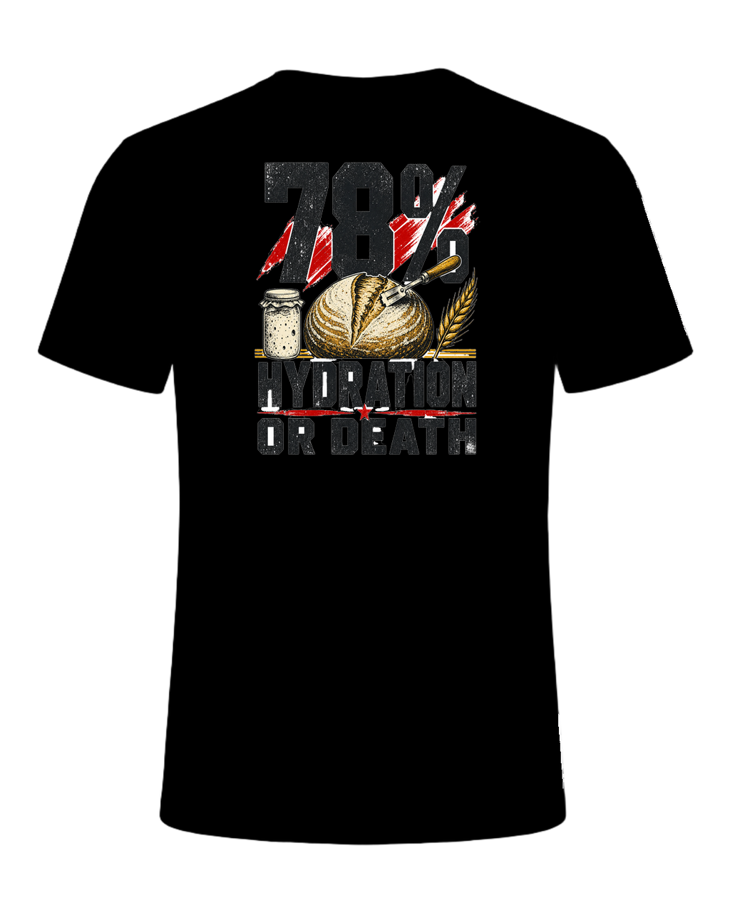 78% HYDRATION OR DEATH — Black