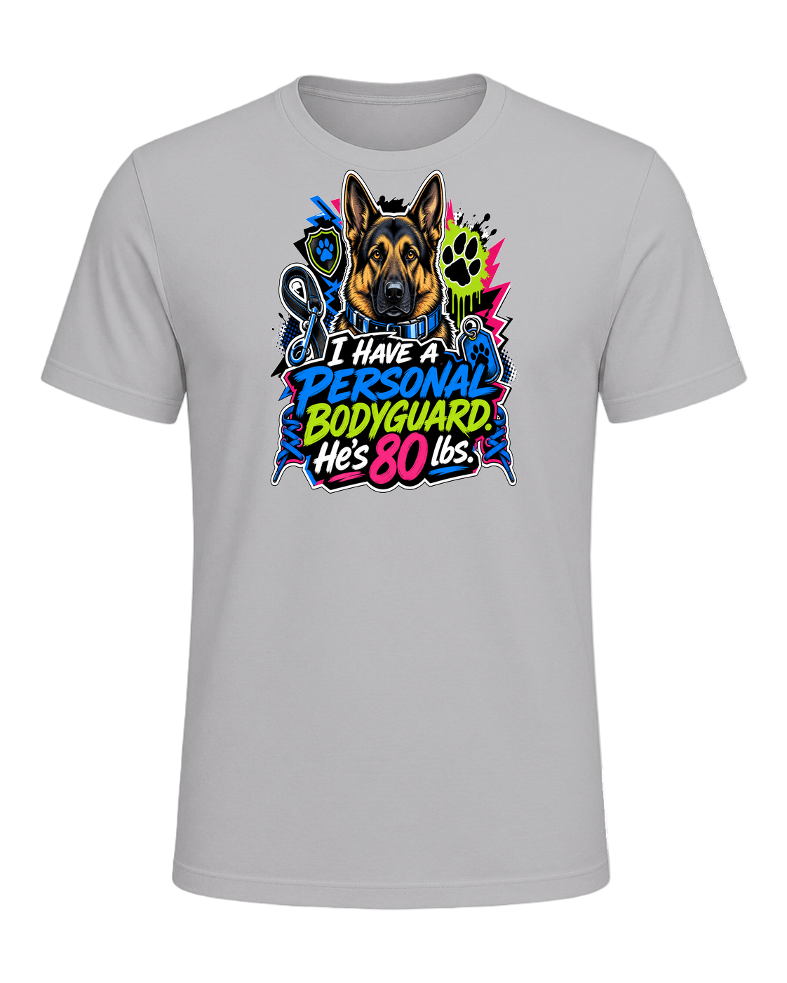 I Have a Personal Bodyguard. He's 80 lbs. — Athletic Heather