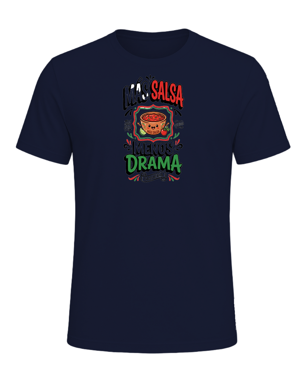 Más Salsa Menos Drama — Navy