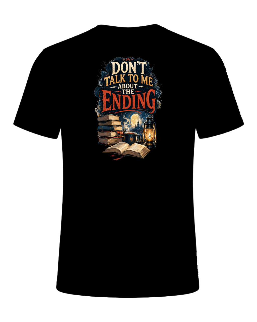 DON'T TALK TO ME ABOUT THE ENDING — Black