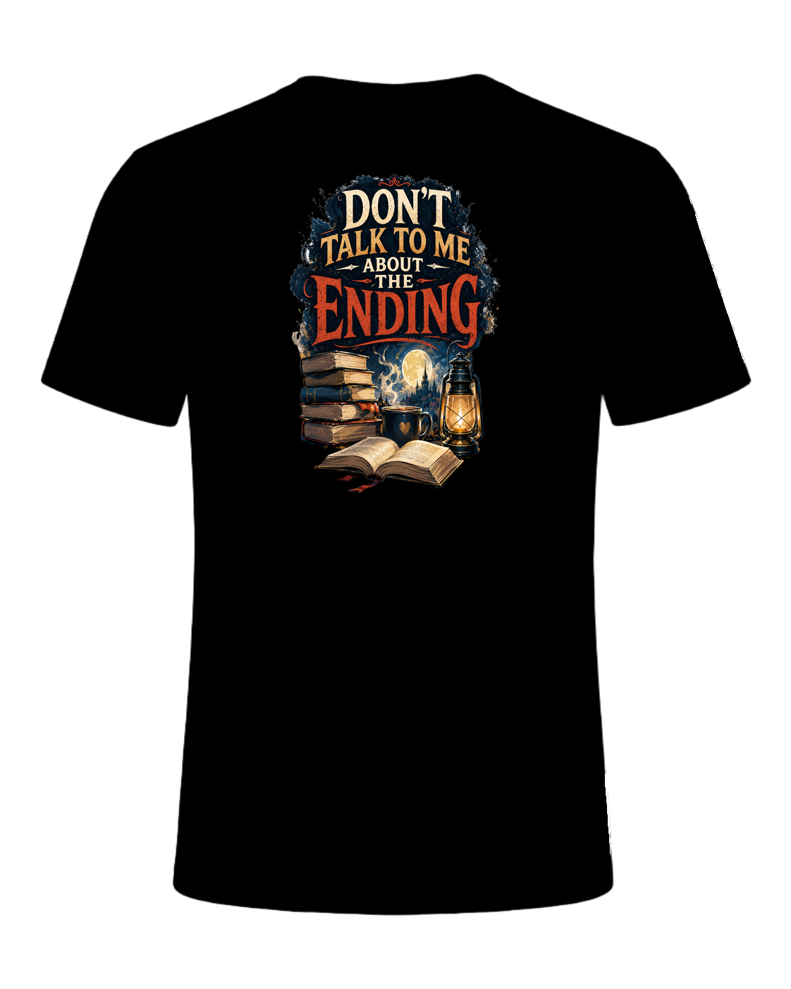 DON'T TALK TO ME ABOUT THE ENDING — Black