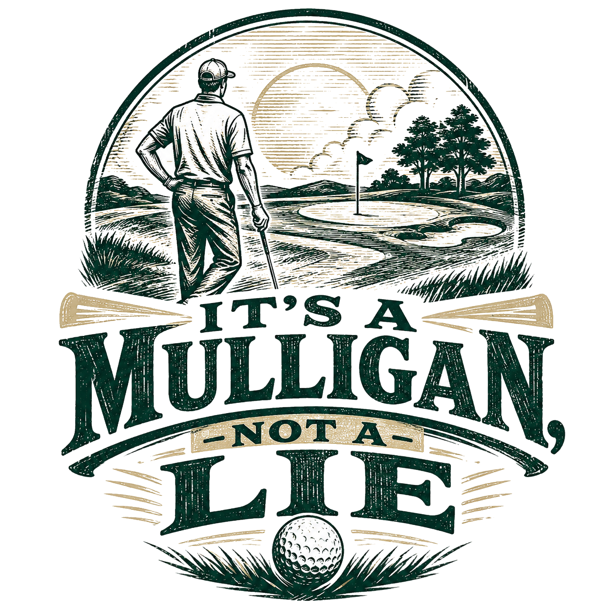 IT'S A MULLIGAN, NOT A LIE