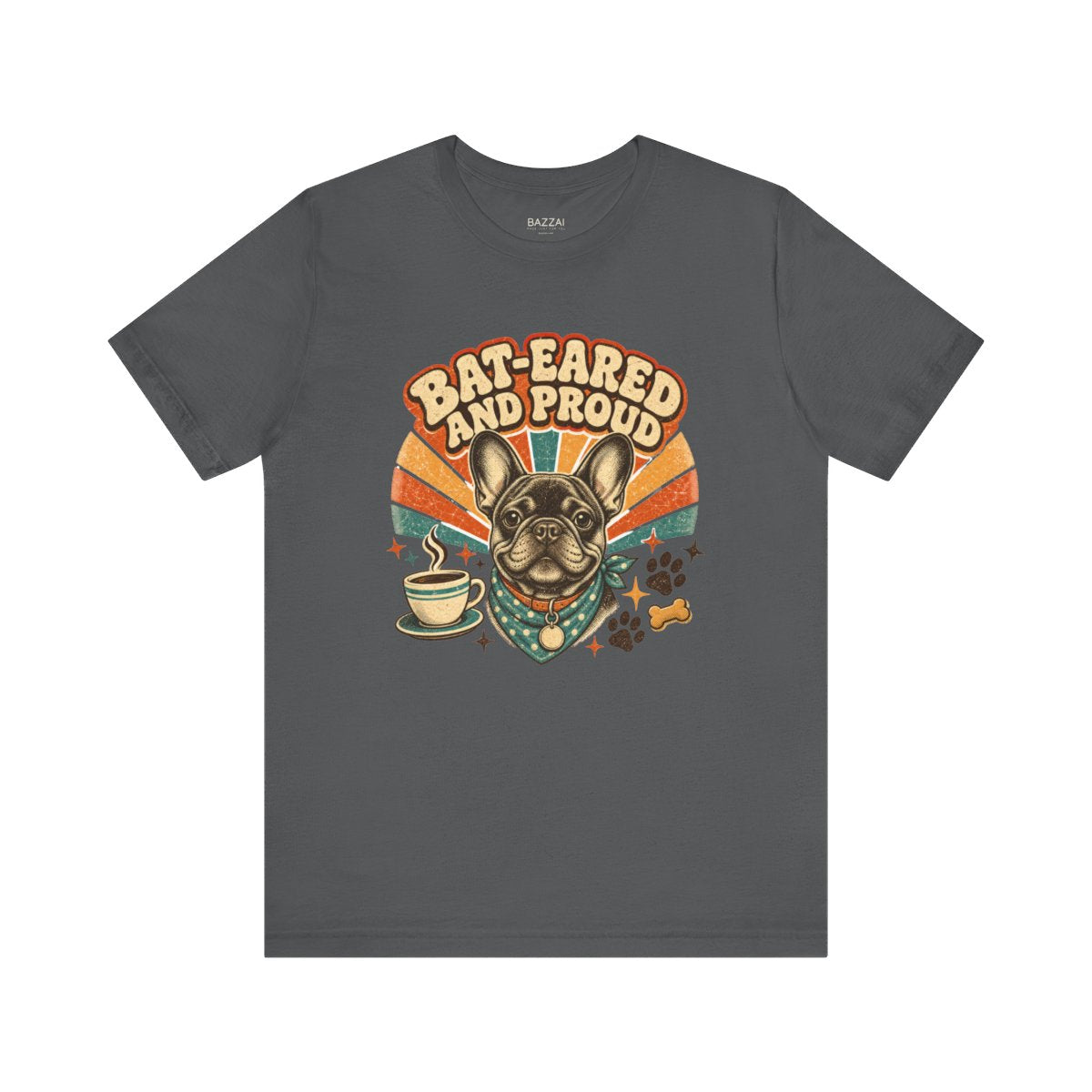 French Bulldog Mom T-Shirt — Bat-Eared and Proud — french bulldog t-shirt design