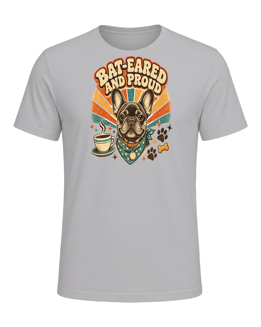 BAT-EARED AND PROUD — Athletic Heather