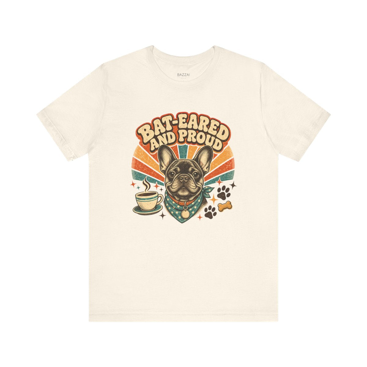 French Bulldog Mom T-Shirt — Bat-Eared and Proud — french bulldog t-shirt design