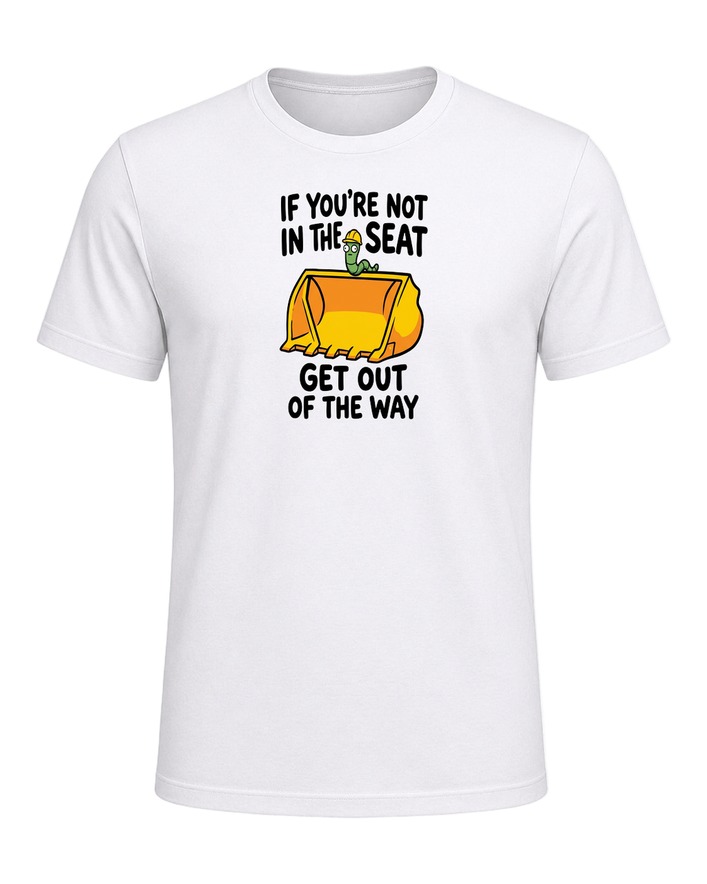 If you're not in the seat, get out of the way — White