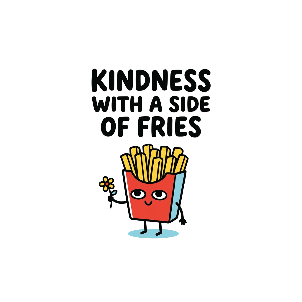 KINDNESS WITH A SIDE OF FRIES