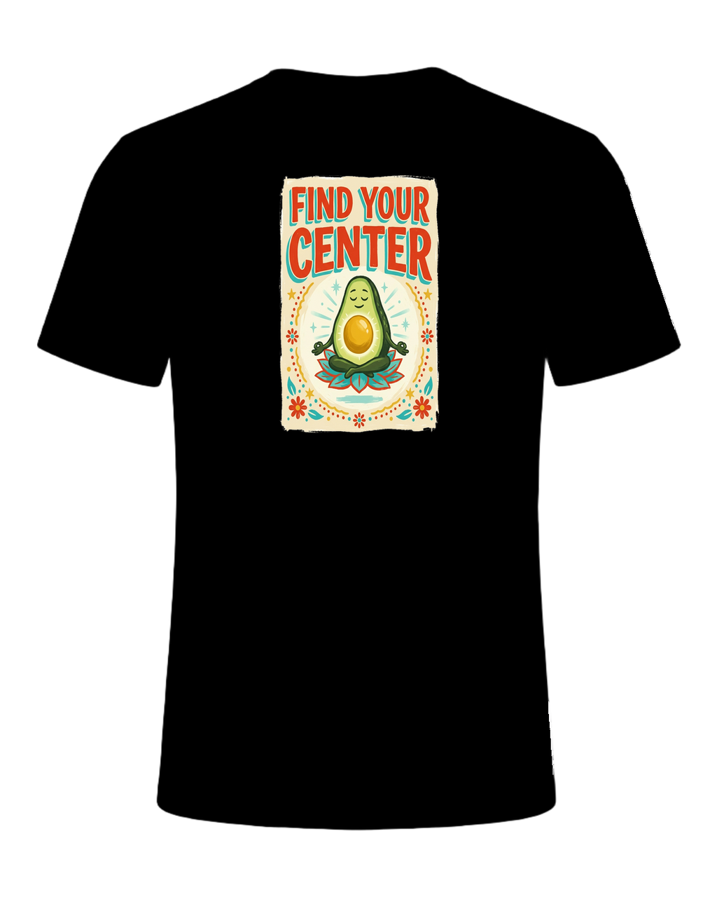 FIND YOUR CENTER — Black