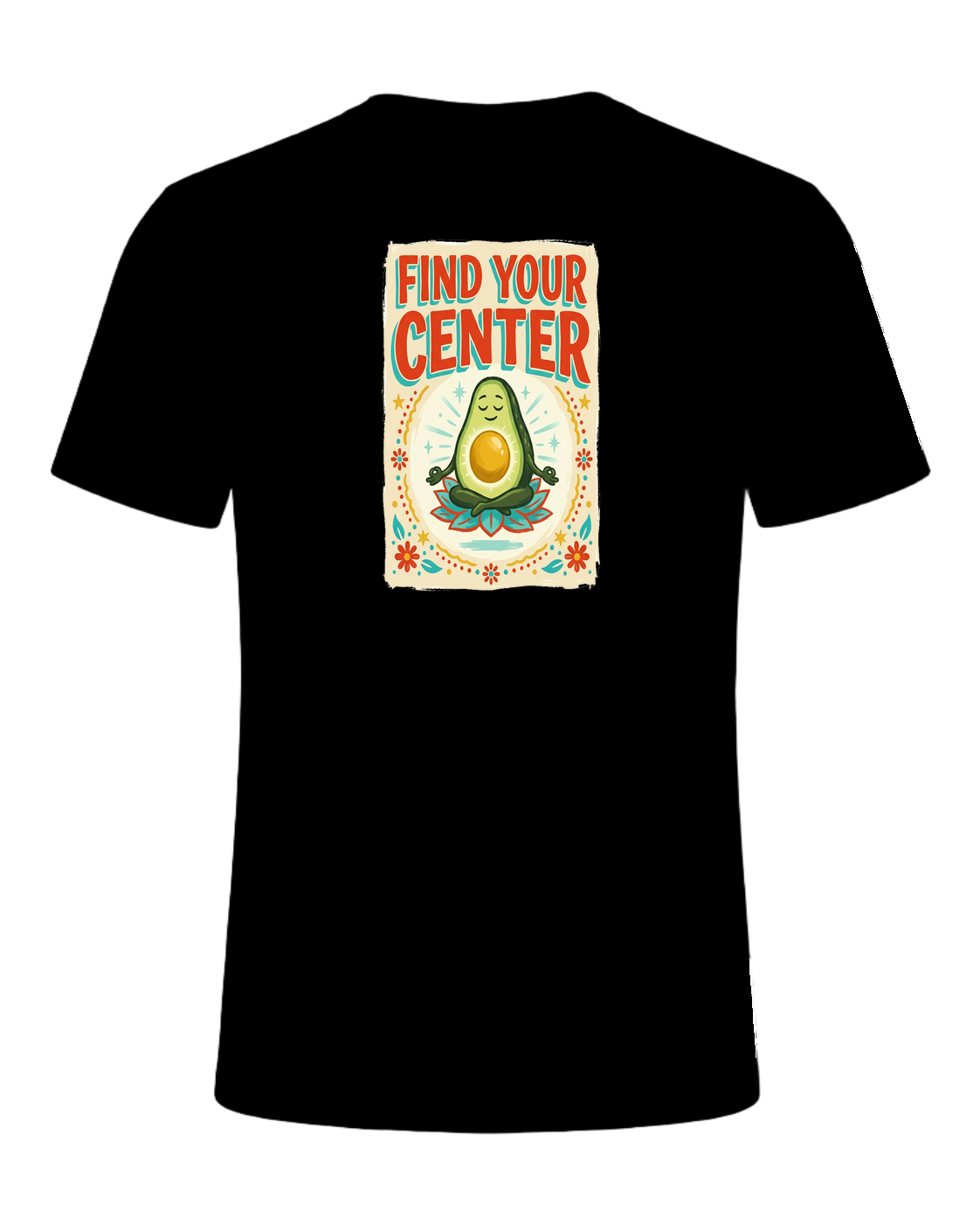 FIND YOUR CENTER — Black