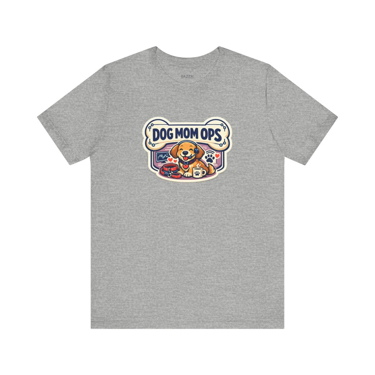 Dog Mom Life Gift T-Shirt — Dog Mom Ops — dog mom t-shirt design by June