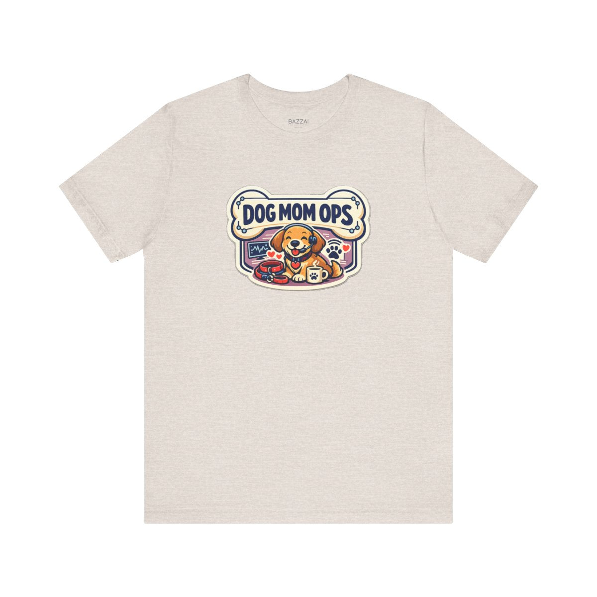 Dog Mom Life Gift T-Shirt — Dog Mom Ops — dog mom t-shirt design by June
