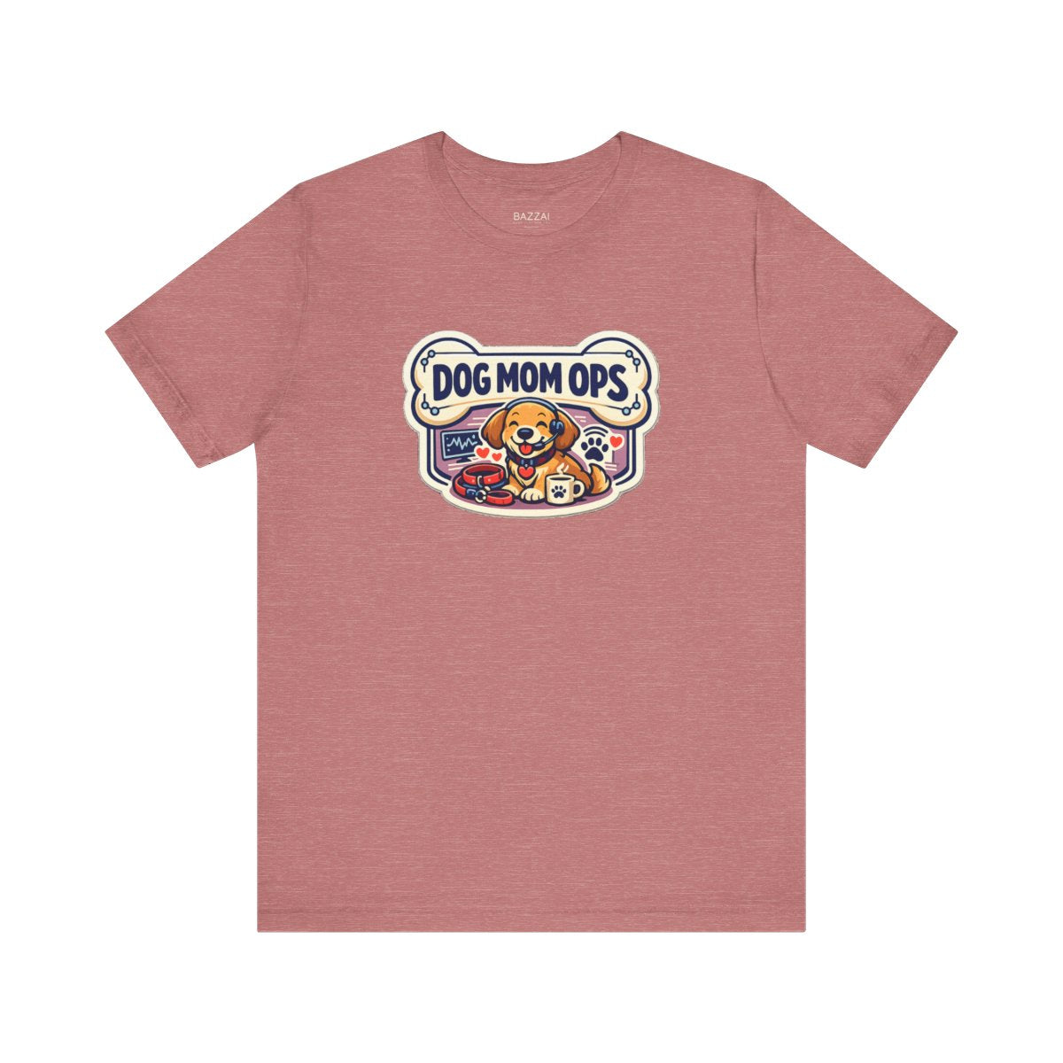 Dog Mom Life Gift T-Shirt — Dog Mom Ops — dog mom t-shirt design by June