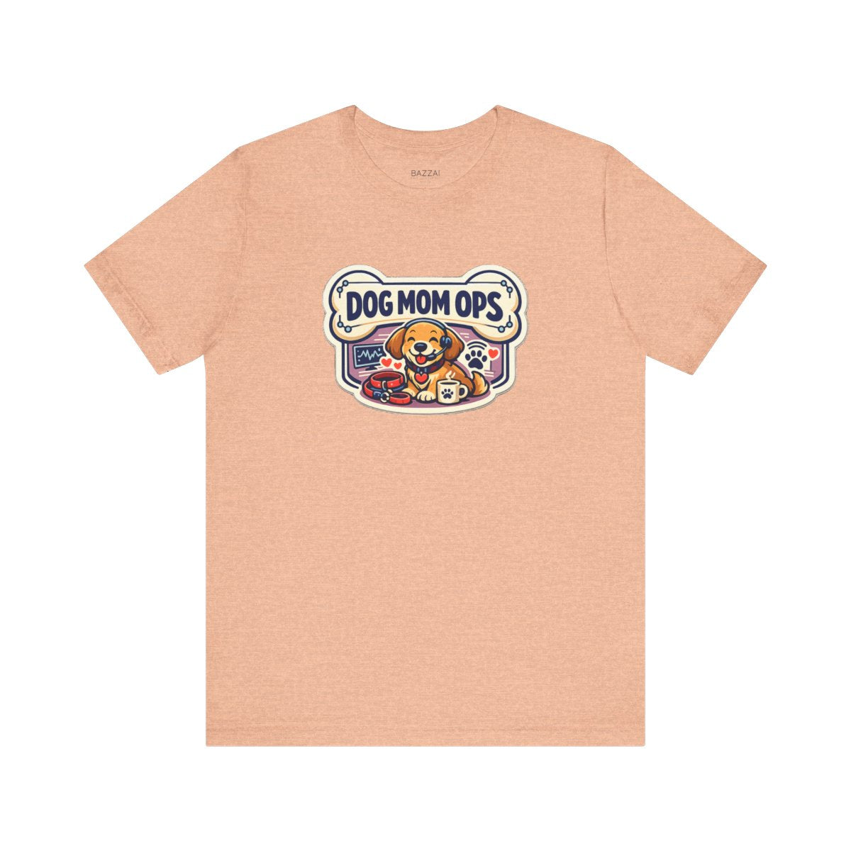 Dog Mom Life Gift T-Shirt — Dog Mom Ops — dog mom t-shirt design by June