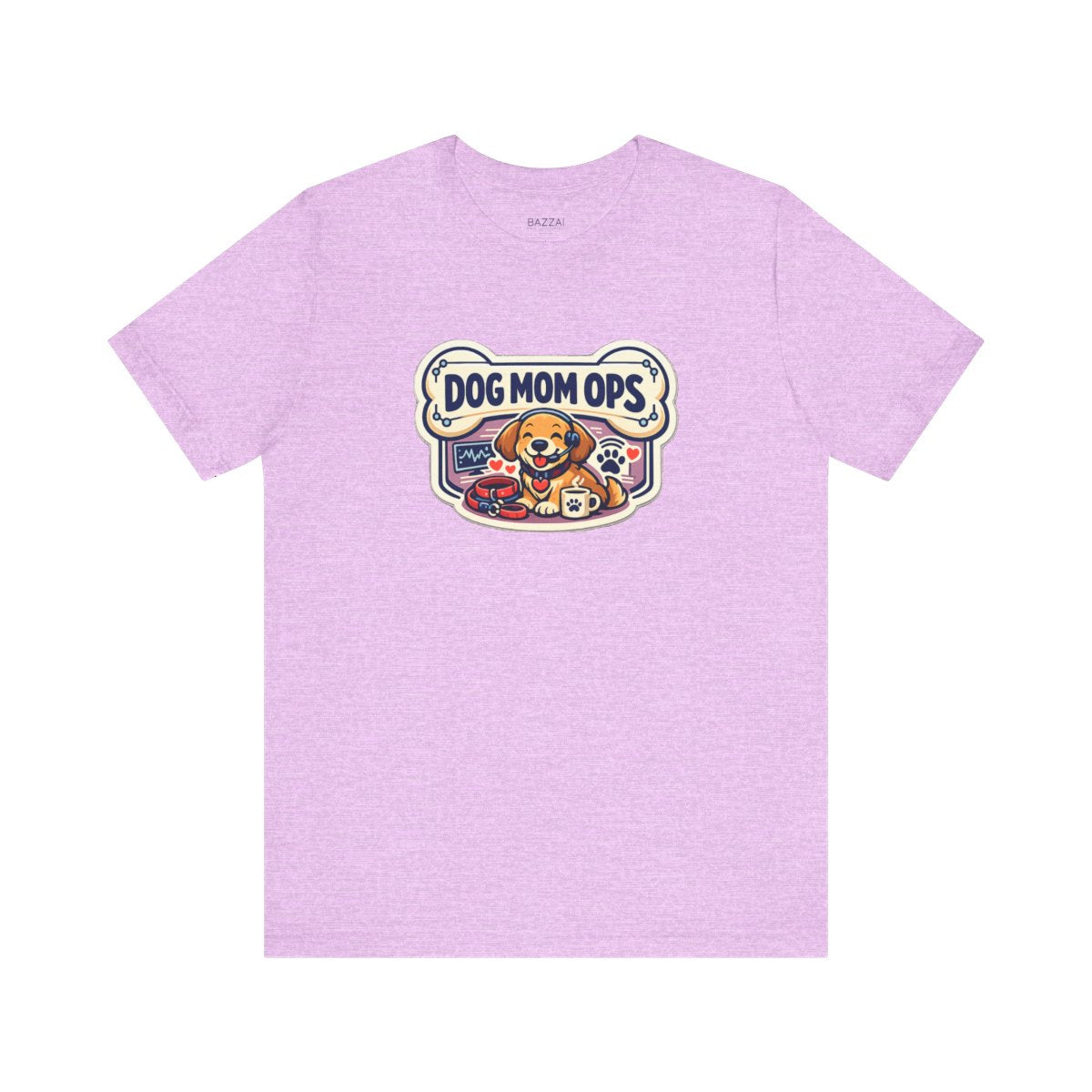 Dog Mom Life Gift T-Shirt — Dog Mom Ops — dog mom t-shirt design by June