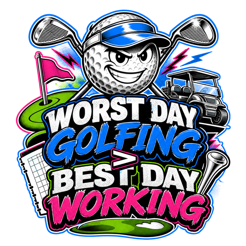 WORST DAY GOLFING > BEST DAY WORKING