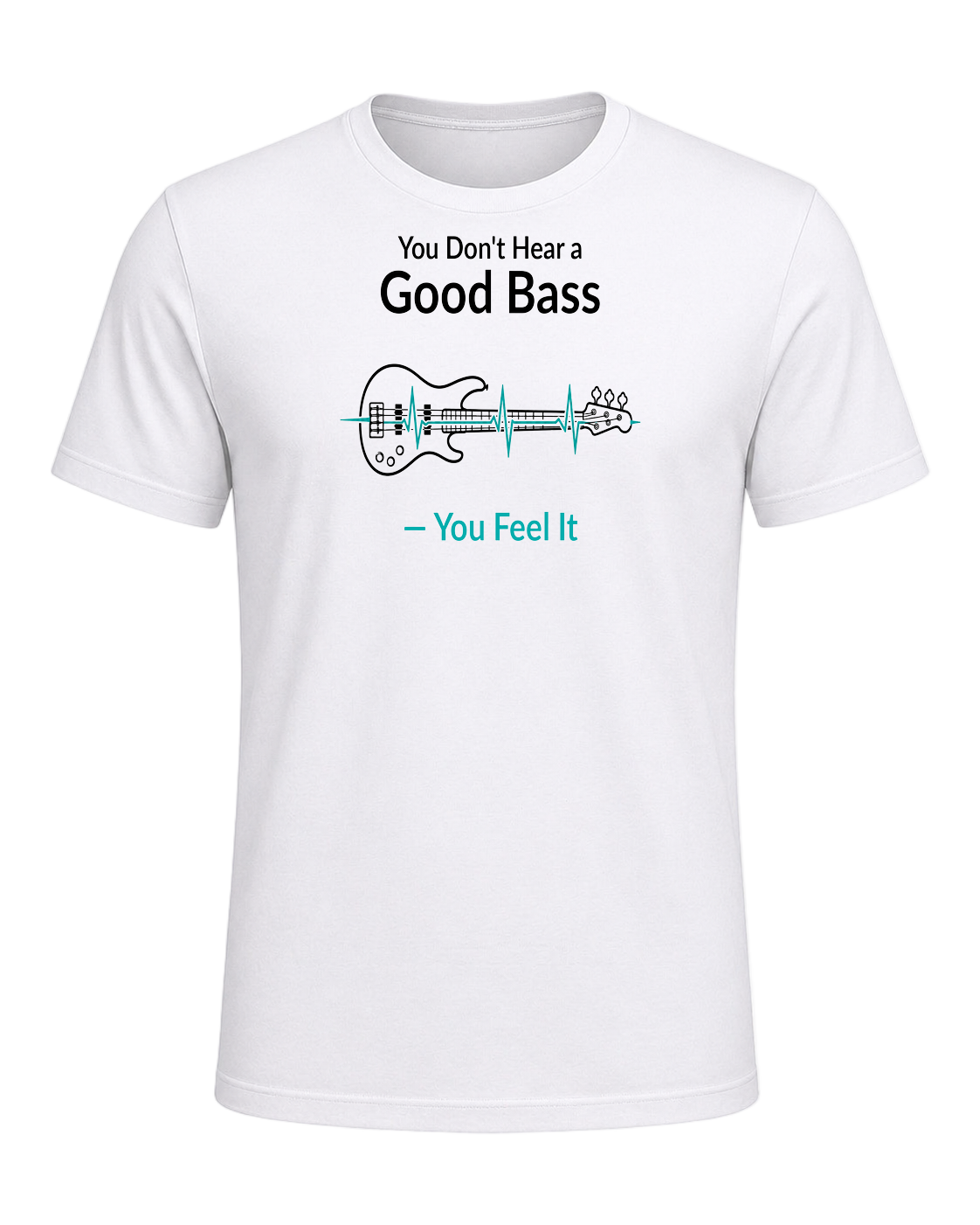 Bass Player — White