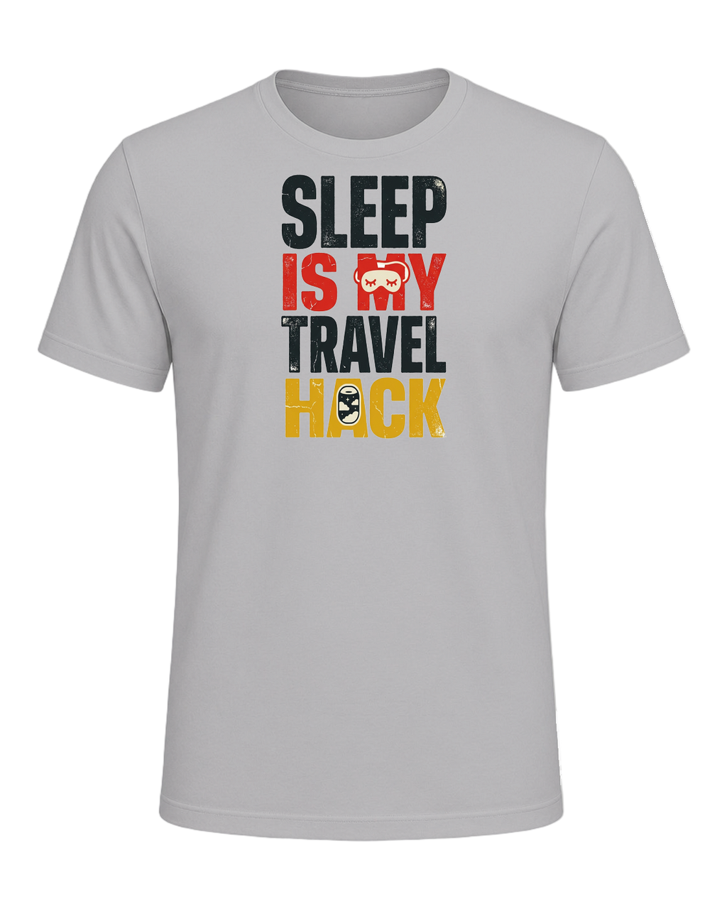SLEEP IS MY TRAVEL HACK — Athletic Heather