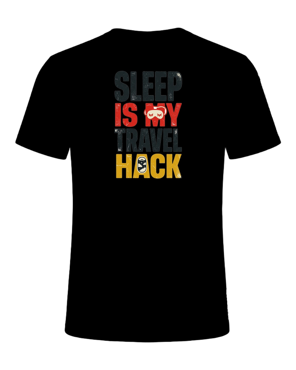 SLEEP IS MY TRAVEL HACK — Black