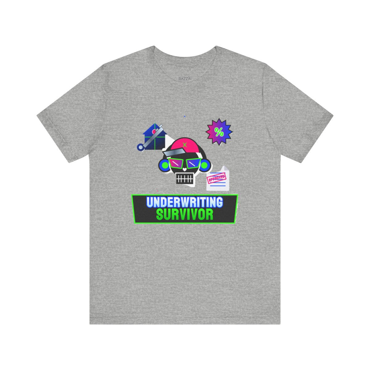 Underwriter T-Shirt — Underwriting Survivor — mortgage t-shirt design