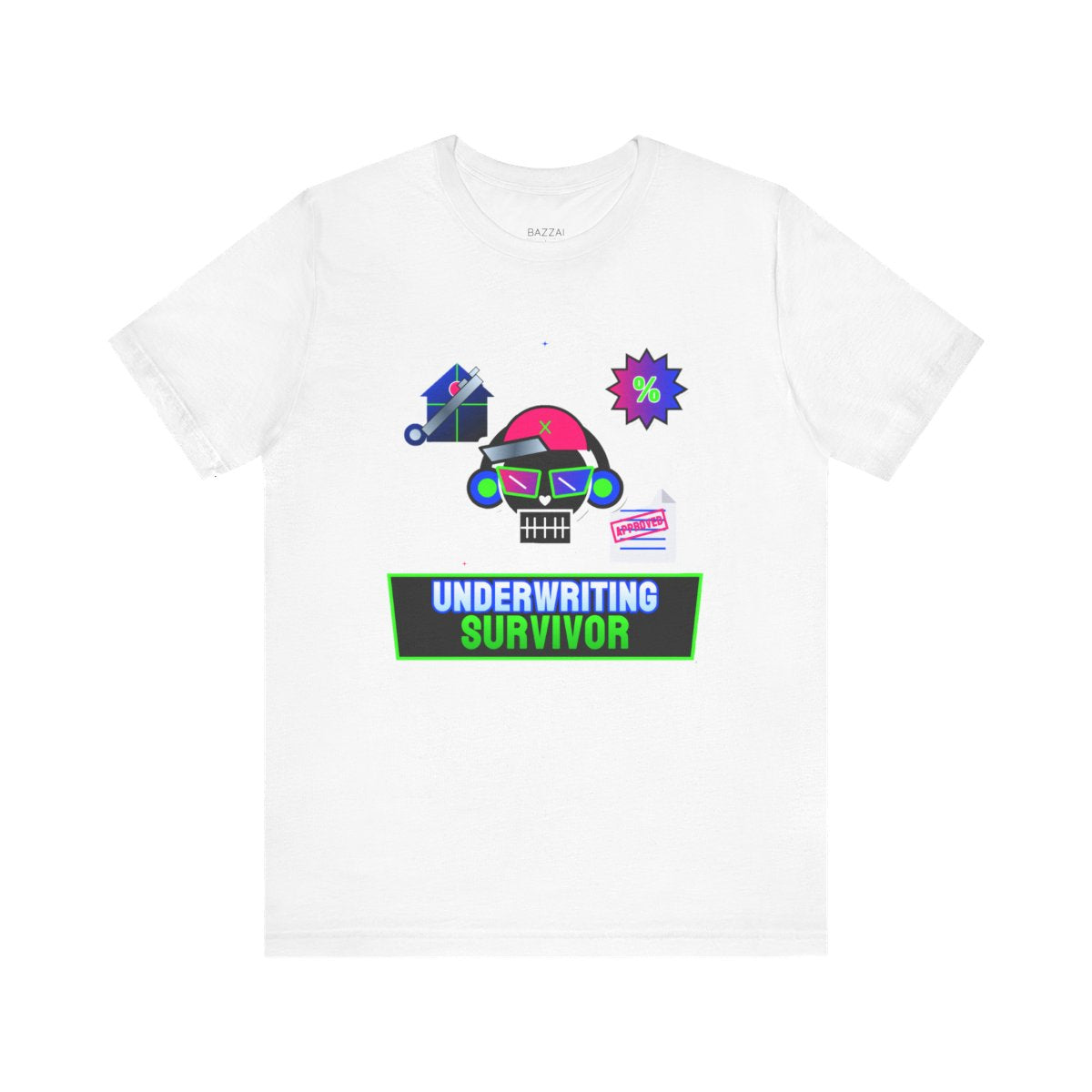 Underwriter T-Shirt — Underwriting Survivor — mortgage t-shirt design