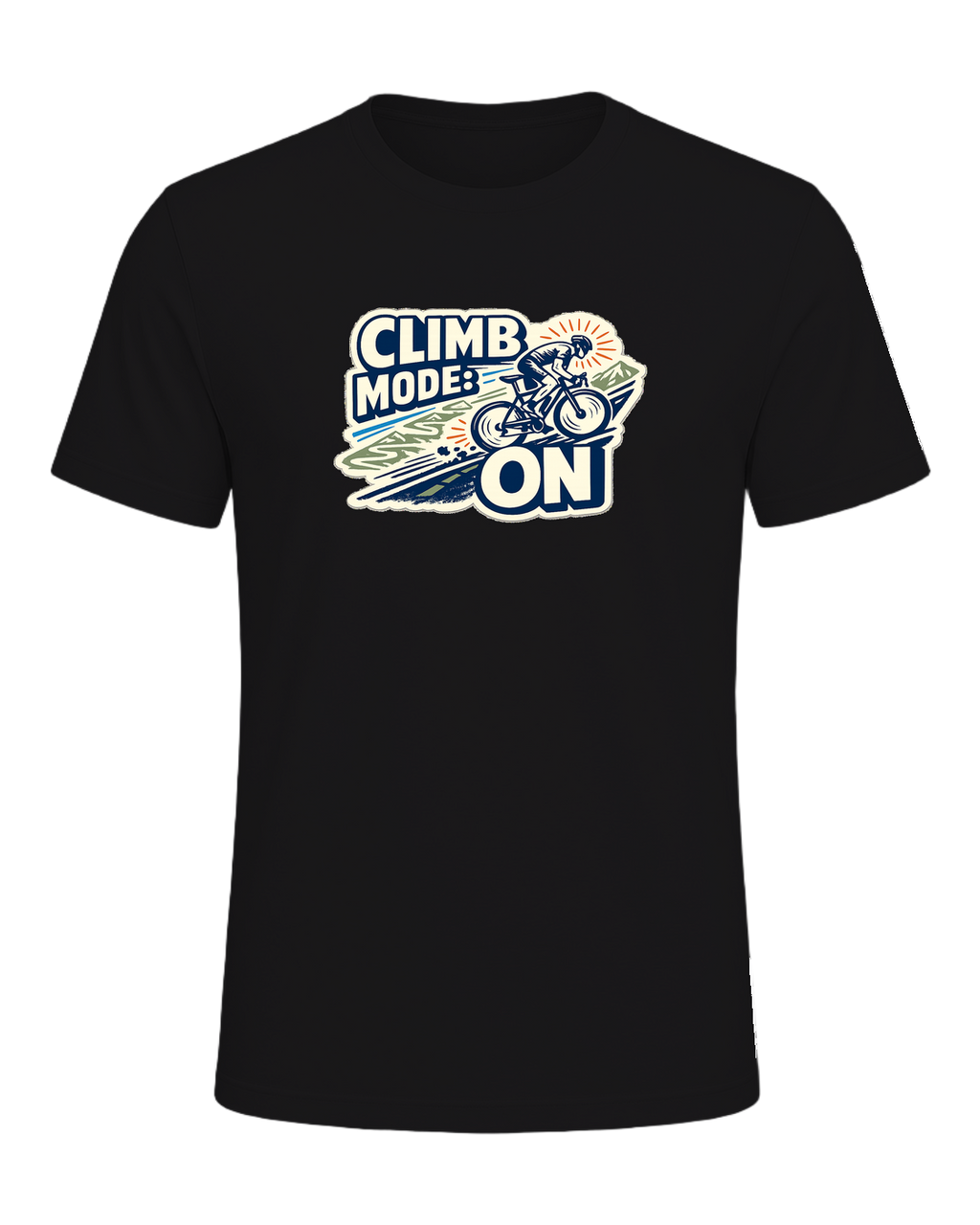 Climb Mode: On Tee — Dark Grey Heather