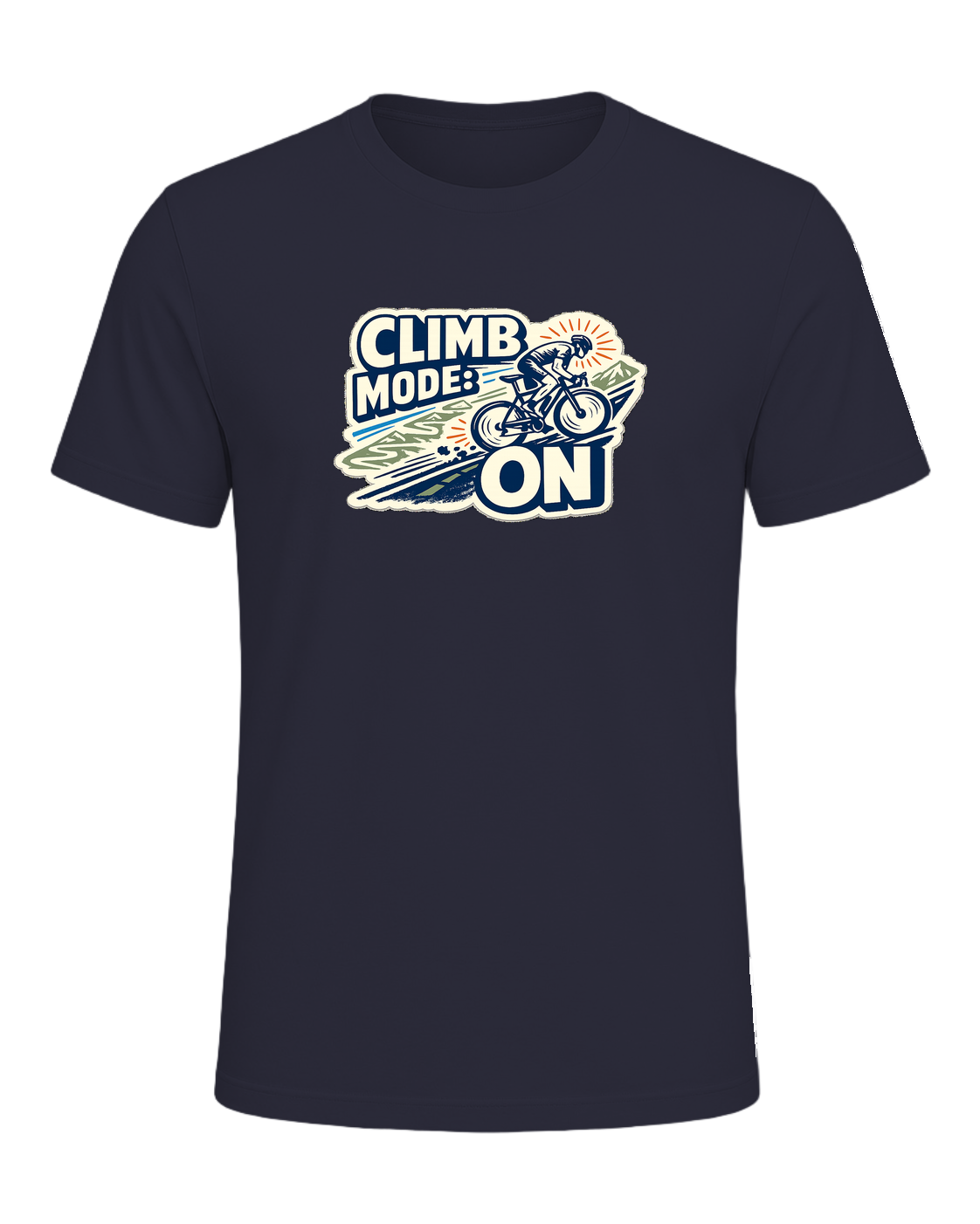 Climb Mode: On Tee — Heather Navy