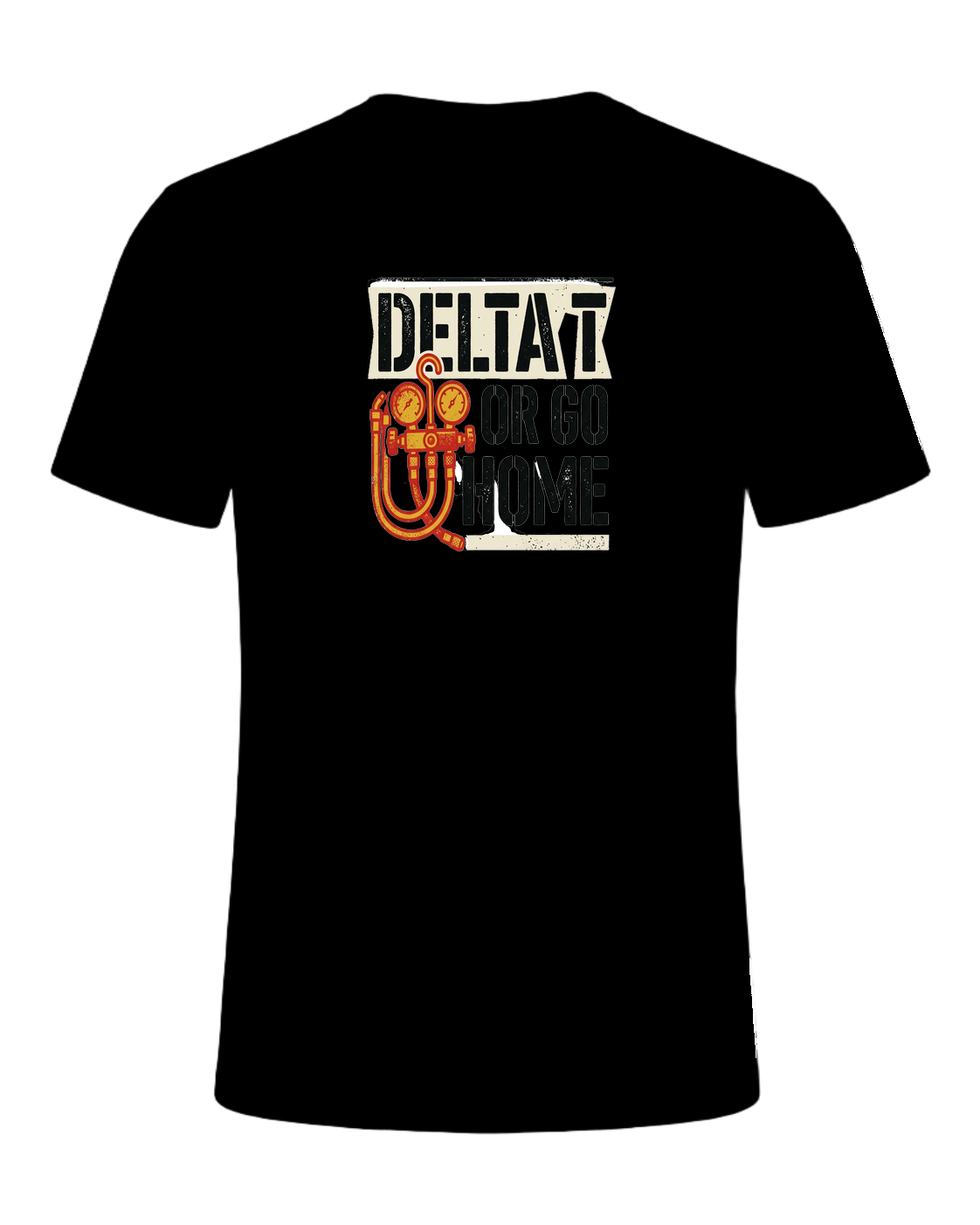 DELTA T OR GO HOME — Black