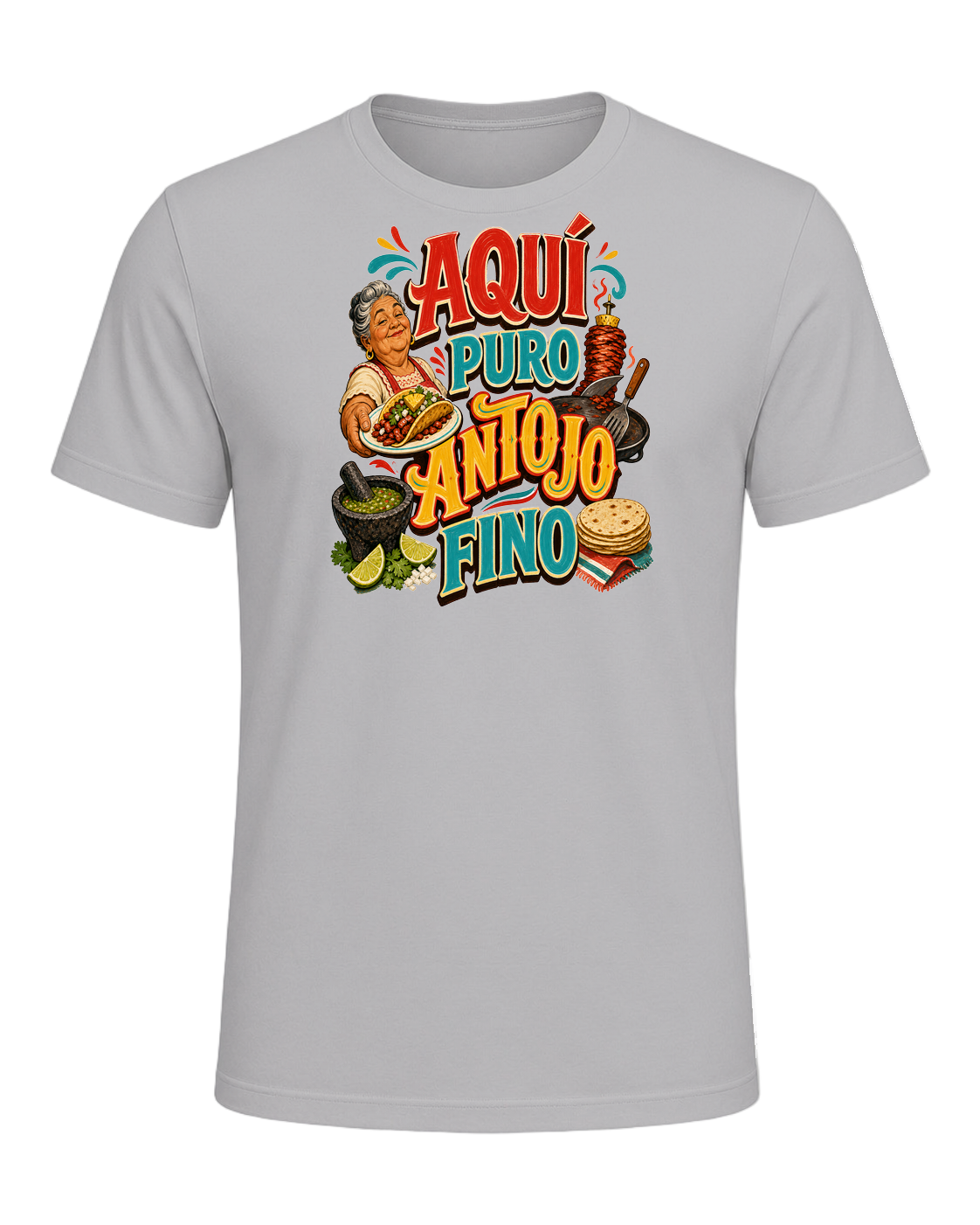 AQUÍ PURO ANTOJO FINO — Athletic Heather
