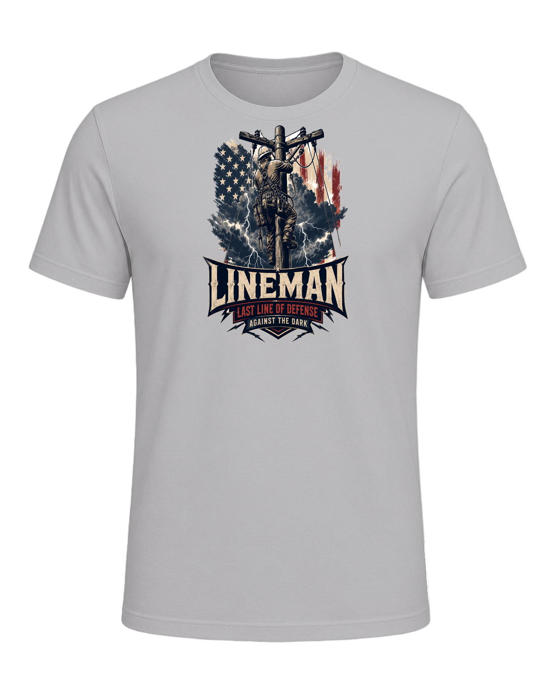 Lineman Power — Athletic Heather
