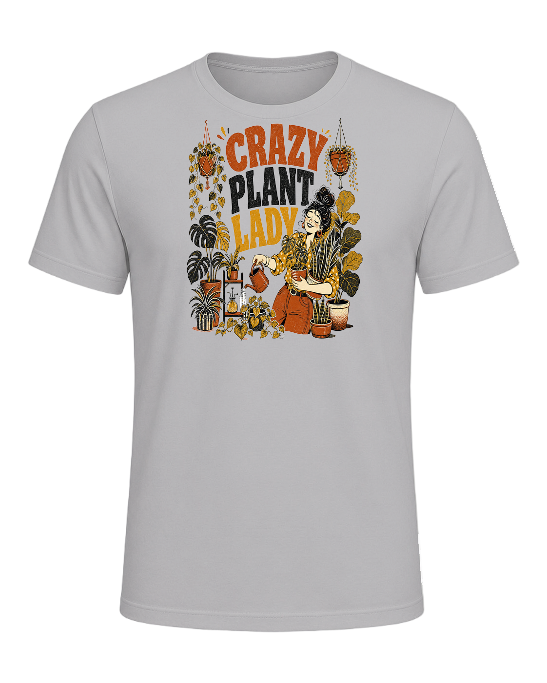 CRAZY PLANT LADY — Athletic Heather