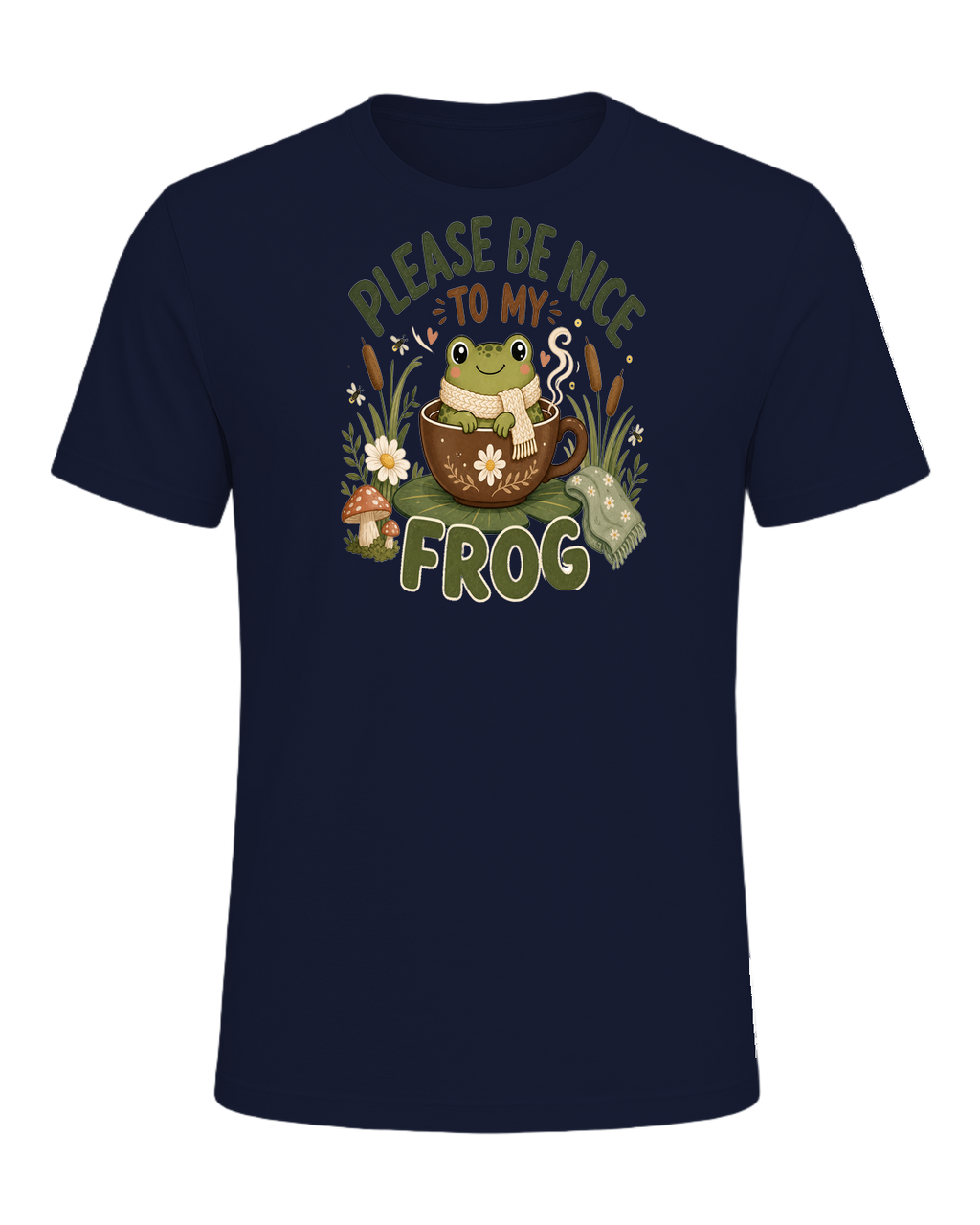 PLEASE BE NICE TO MY FROG — Navy