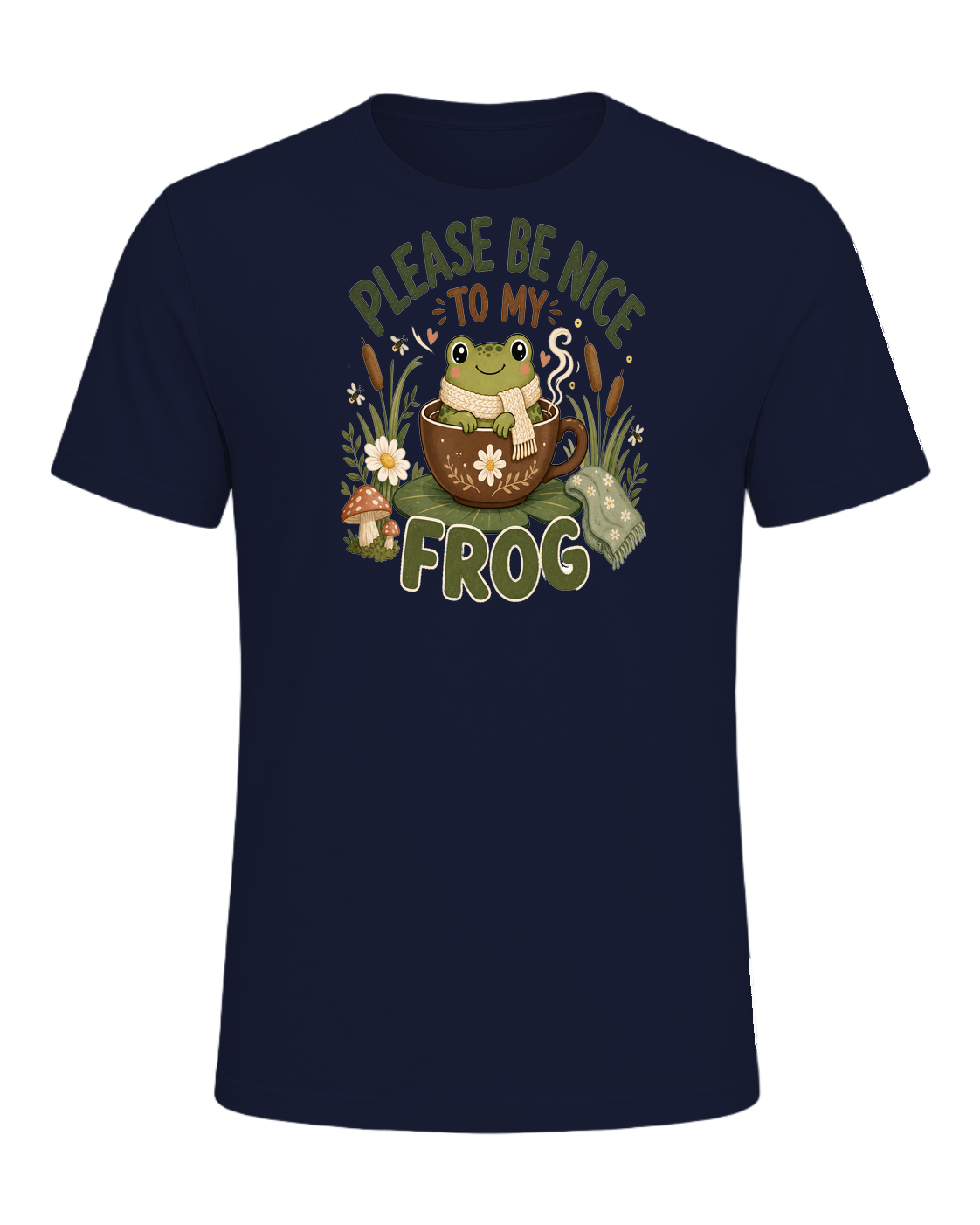 PLEASE BE NICE TO MY FROG — Navy