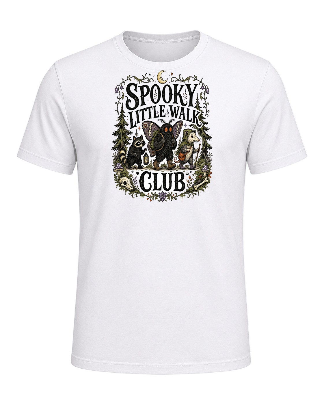 SPOOKY LITTLE WALK CLUB — White
