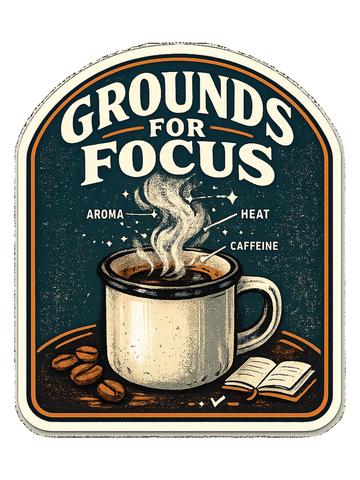 Coffee Gift T-Shirt — Grounds for Focus