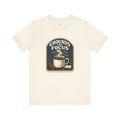 Coffee Gift T-Shirt — Grounds for Focus — coffees t-shirt design by Sol