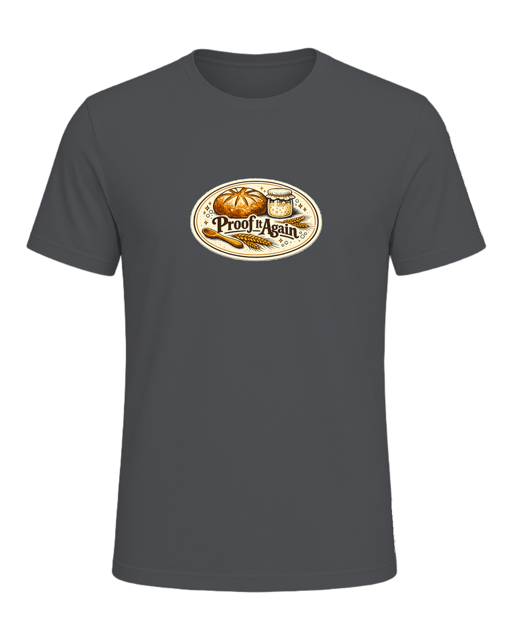 Proof It Again Tee — Asphalt