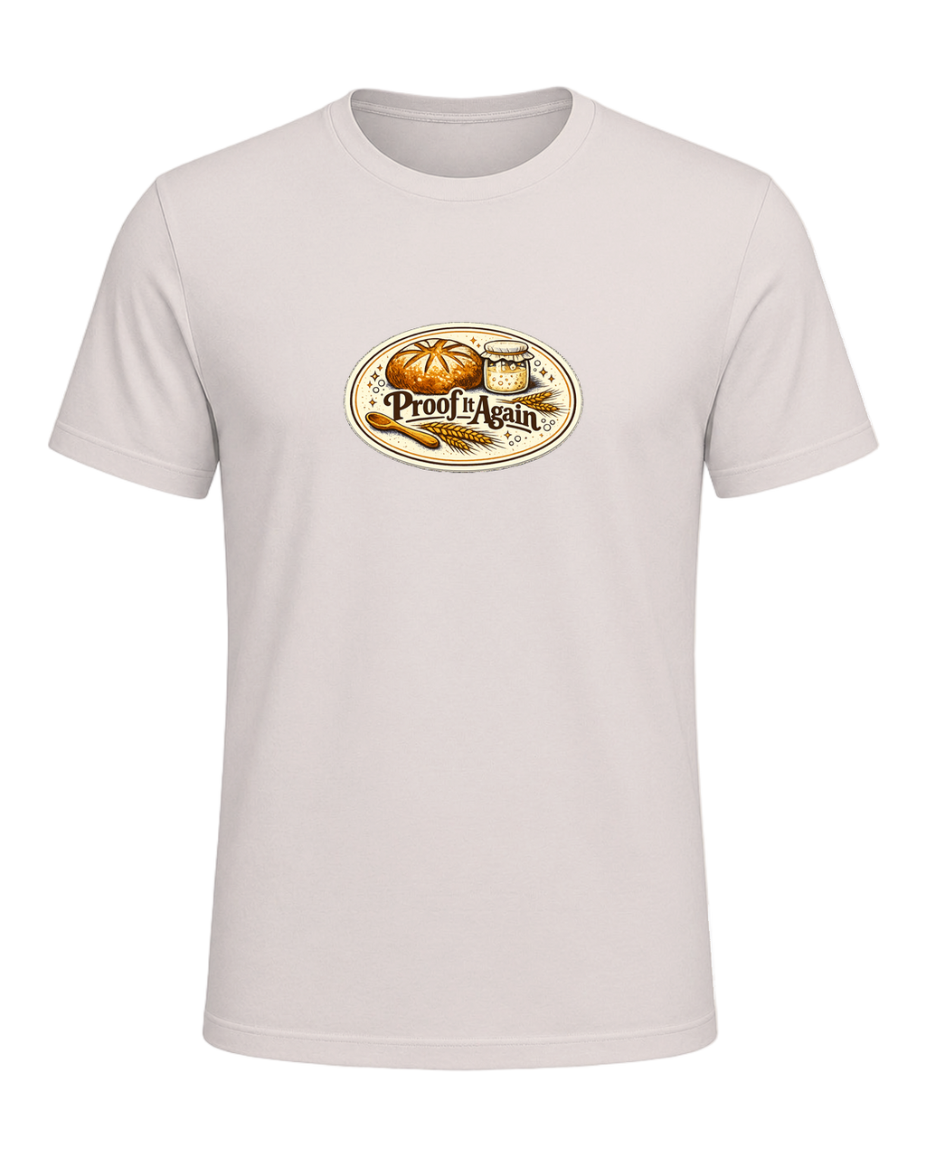 Proof It Again Tee — Heather Dust