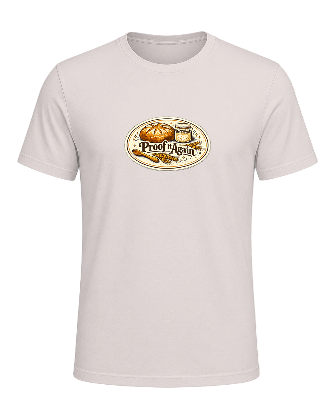 Proof It Again Tee — Heather Dust