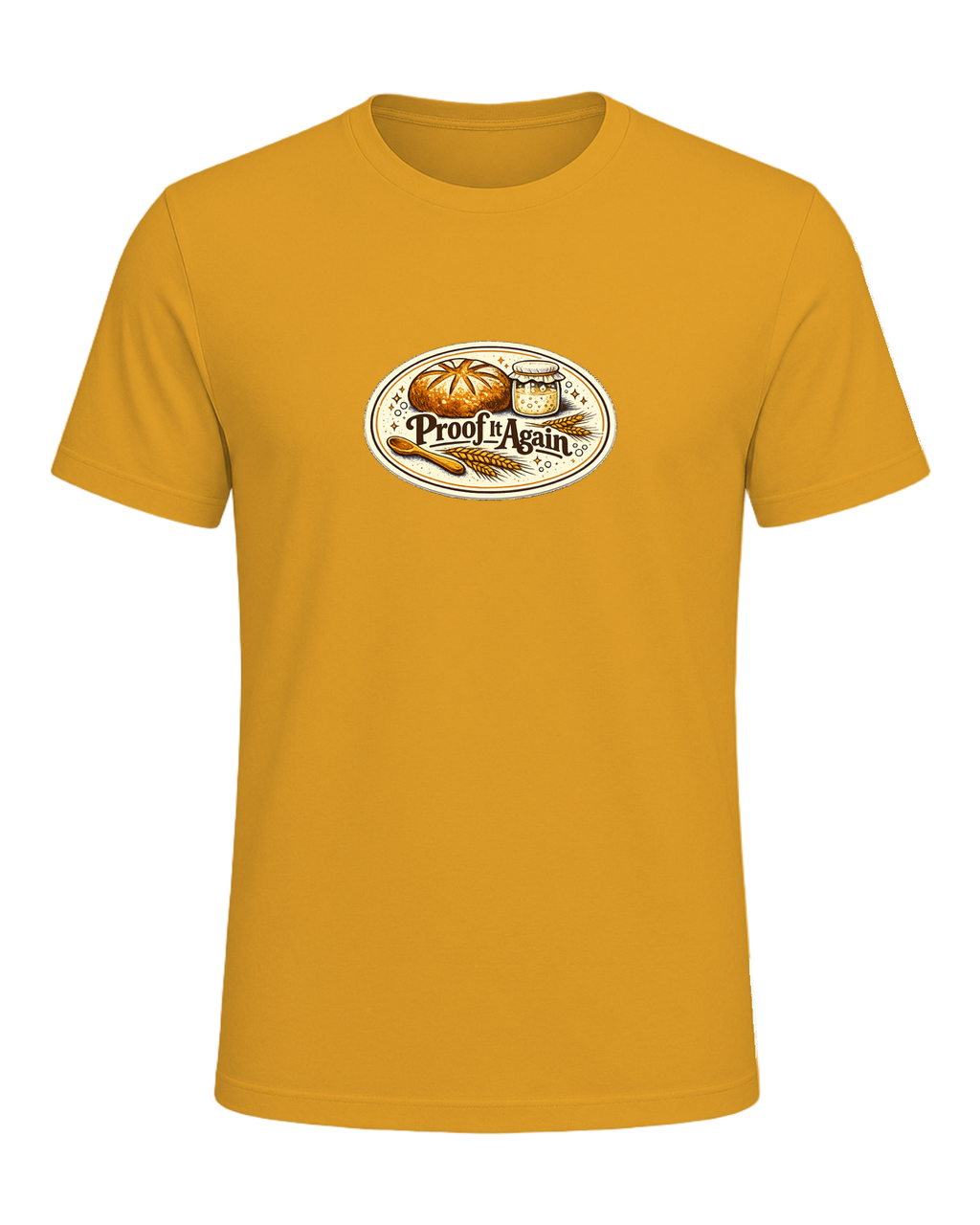 Proof It Again Tee — Mustard