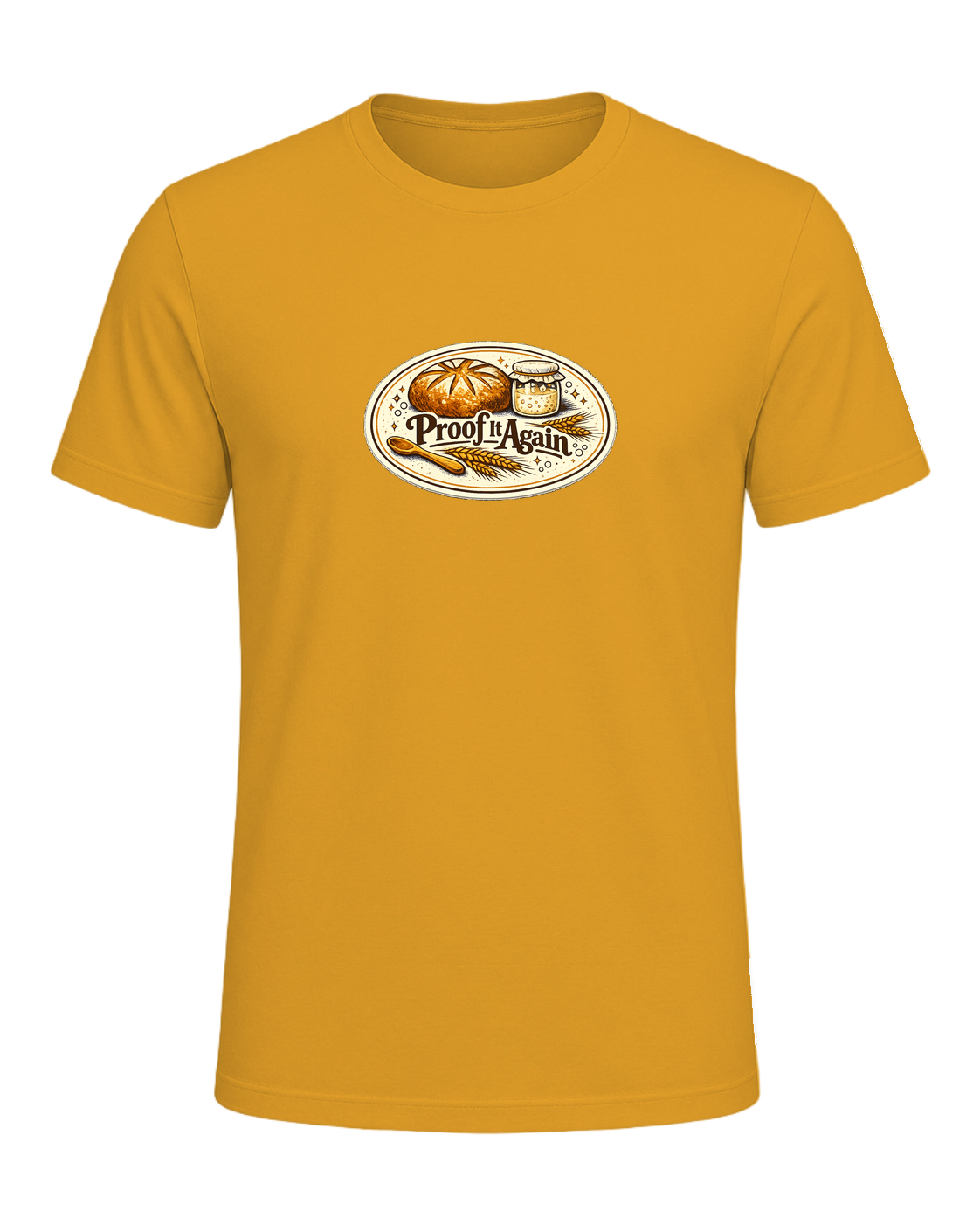 Proof It Again Tee — Mustard
